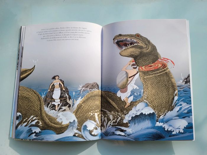 Livre l'école des loisirs couverture souple, Persée Vainqueur de la Gorgone 8/11 ans Pommaux Yvan 16 - photo numéro 5