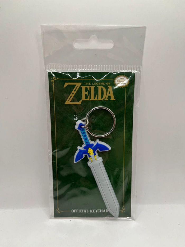 Legend Of Zelda Sword Keychain Porte Clés Nintendo - New Sealed