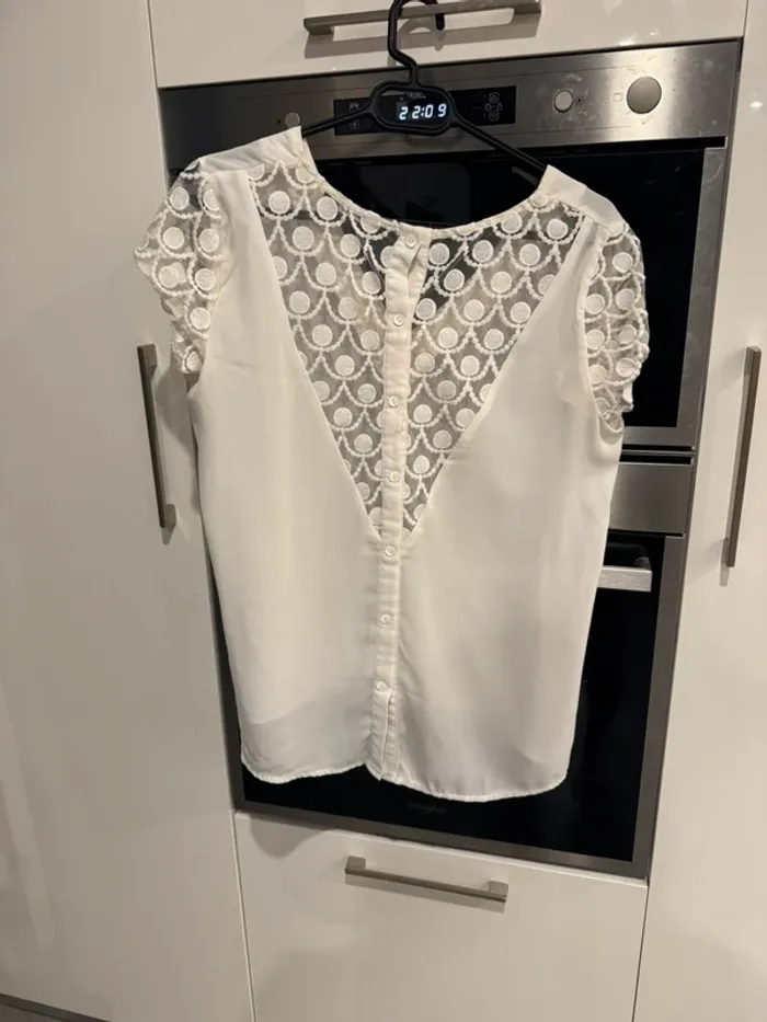 Teeshirt femme blanc Unika - photo numéro 2