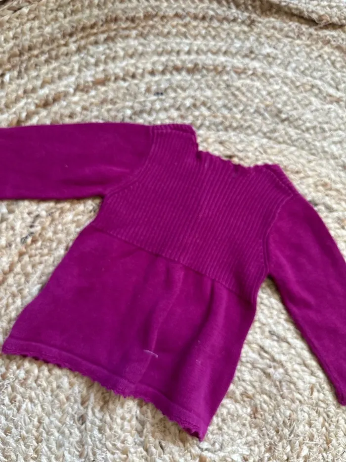 Gilet violet - photo numéro 3