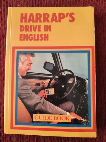 Livre linguistique Harrap's - Drive in English - Guide Book