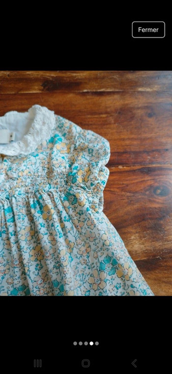 Robe liberty col dentelle - photo numéro 4