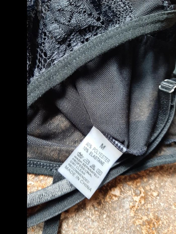 Bustier sexy noir M - photo numéro 4