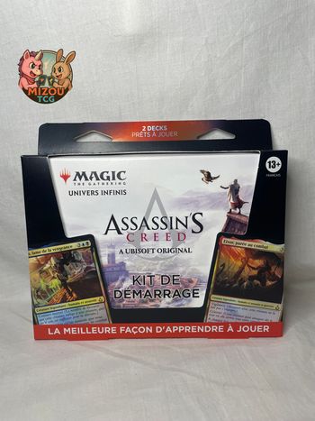 Starter Kit Magic Assassin's Creed FR - 2 Decks 60 Cartes