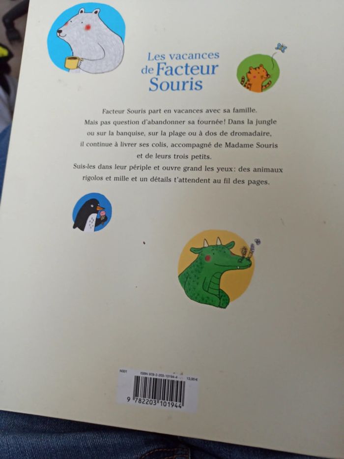 Livre les vacances de facteur souris - photo numéro 3