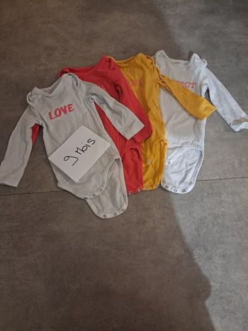 Lots bodie bébé fille 