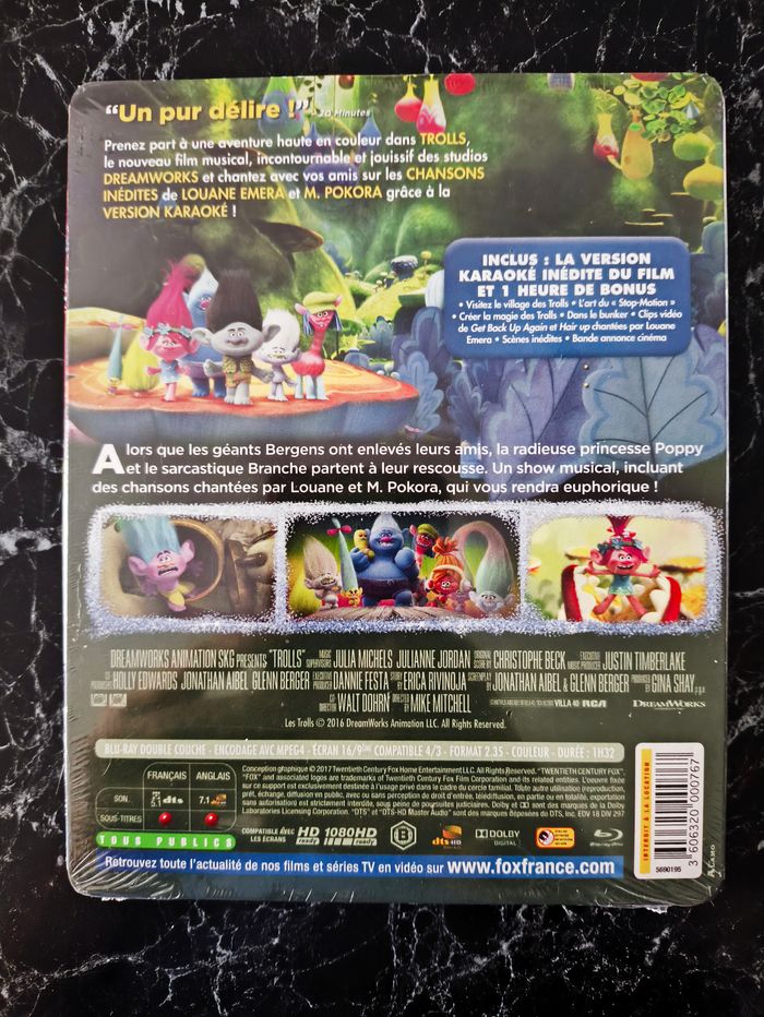Les Trolls (neuf) en Blu-ray - photo numéro 2