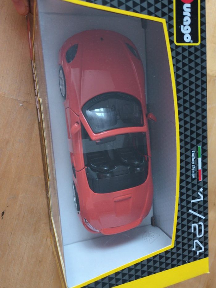 Voiture bburago porche 718 boxster - photo numéro 3