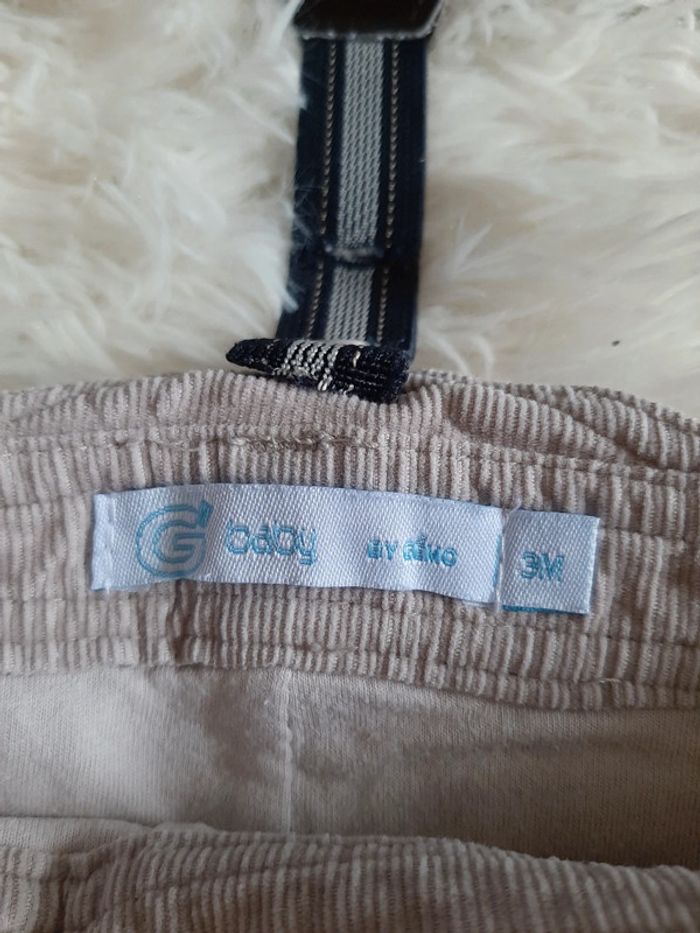 Ensemble salopette velours et pull épais - photo numéro 10