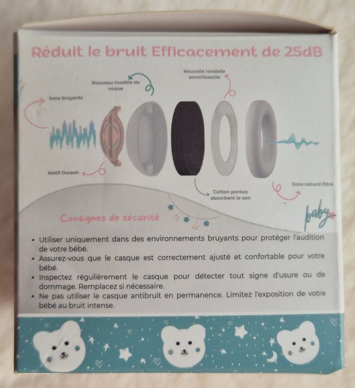 Casque anti bruit - photo numéro 3