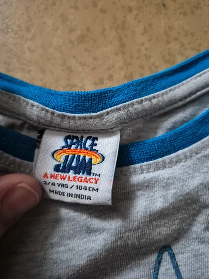 Haut pyjama Space Jam 3/4 ans - photo numéro 2