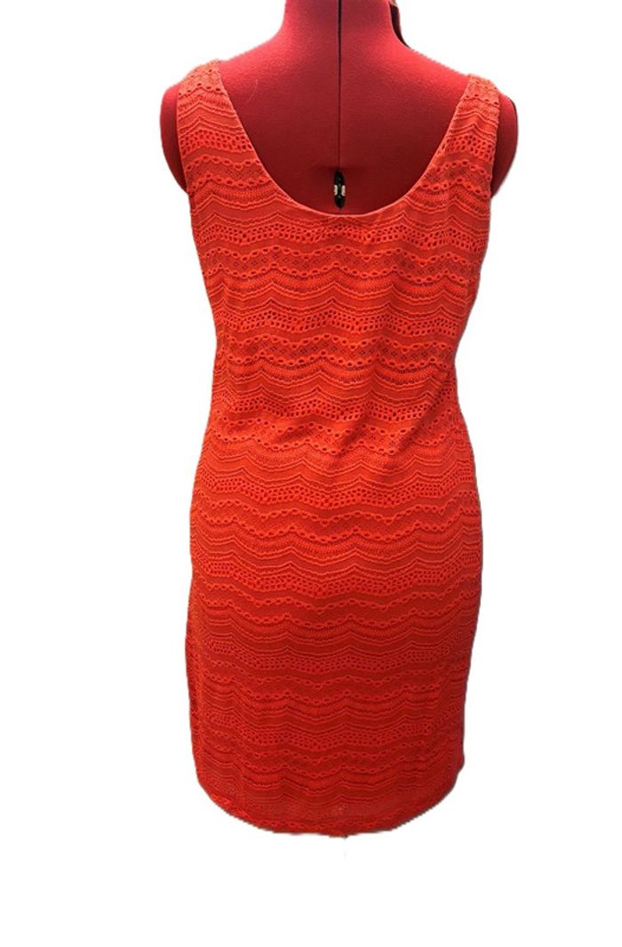Robe d'été en crochets fins sans manches rouge 40/L - photo numéro 2