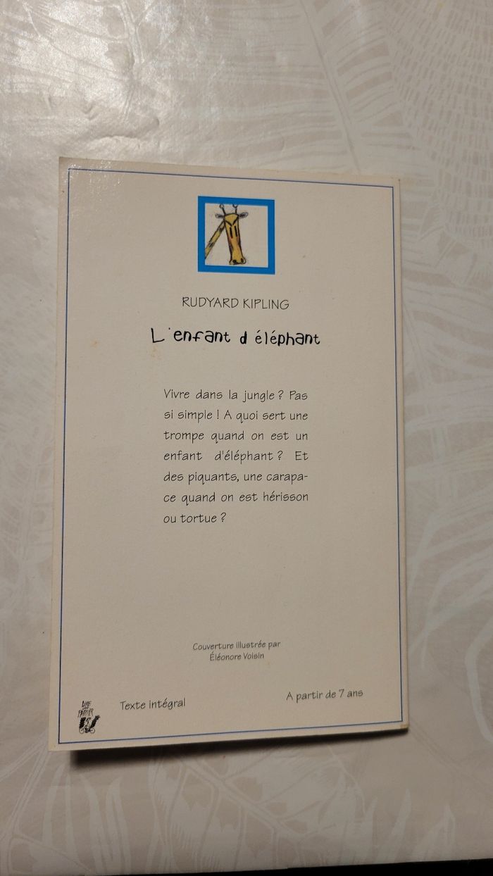 " L'enfant d'éléphant " de Rudyard Kipling - photo numéro 2