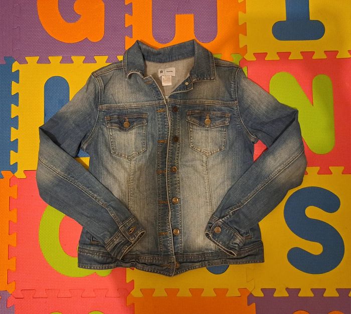 Veste jean bleu, la redoute, taille L (40)