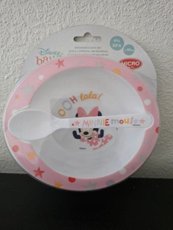 Vaisselle bébé Minnie