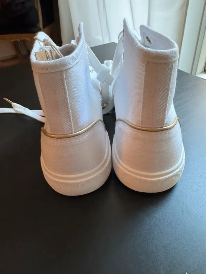 Tennis montante Les Tropeziennes MoHigh blanche taille 38 neuves - photo numéro 7
