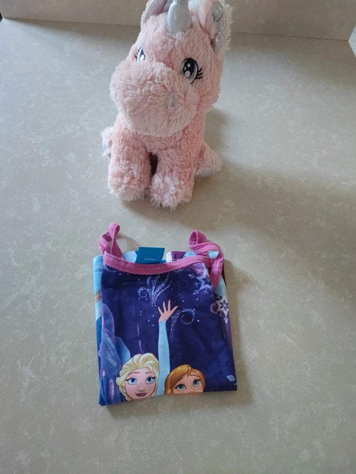 🌸débardeur reine des neiges 2/3ans - photo numéro 5