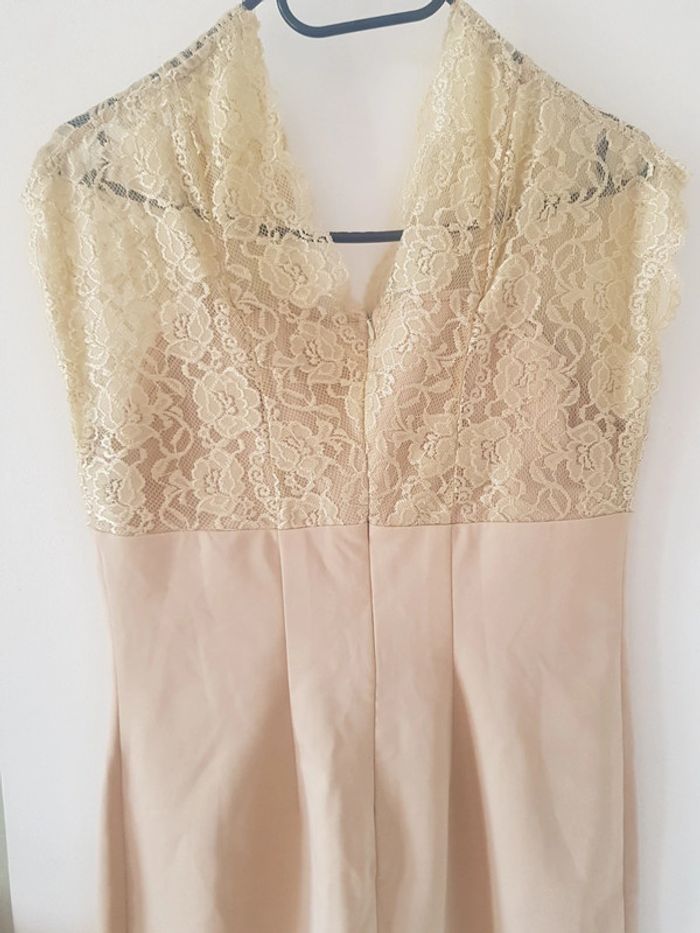 Robe sans manches dentelle chic - photo numéro 3
