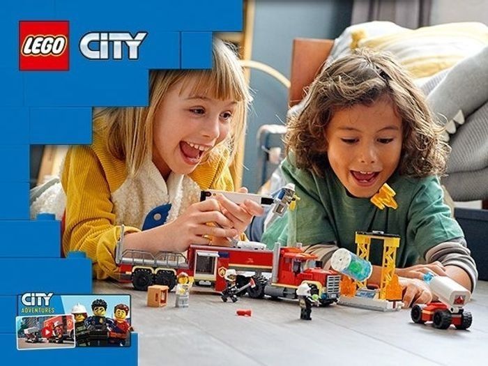 LEGO City L’unité de commandement des pompiers  neuf et emballé idéal pour cadeau de Noël - photo numéro 8