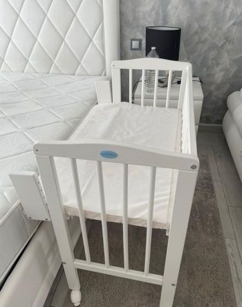 Lit Cododo berceau Waldin blanc