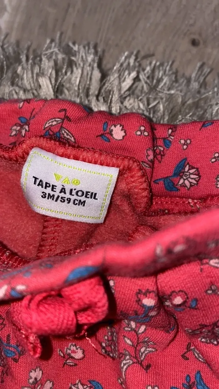 Lot de 3 petits pantalons fille - photo numéro 4