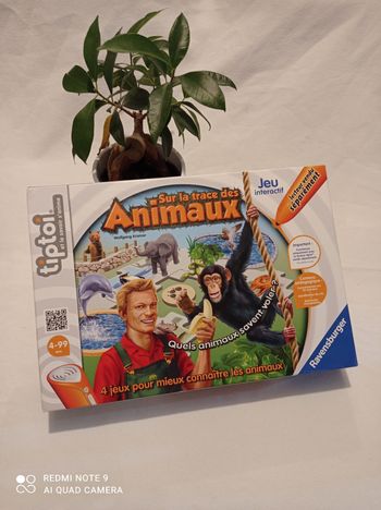 Sur la trace des animaux tiptoi