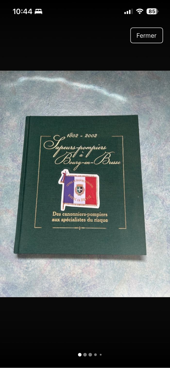 Livre Pompier