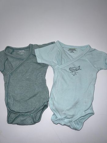 Lot de 2 bodys