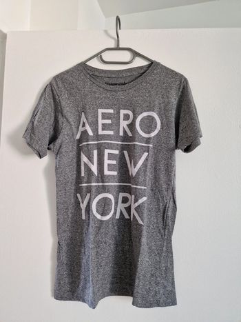 T-shirt gris New-York homme