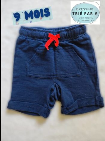 Short marine 9 mois