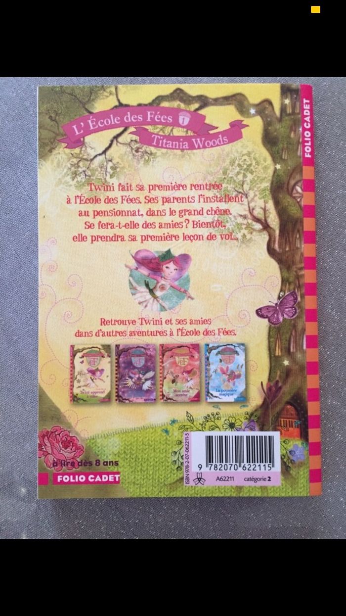 Livre L’école des fées - photo numéro 2
