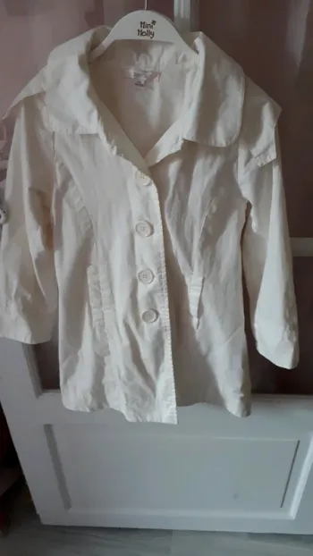Magnifique imperméable petite fille