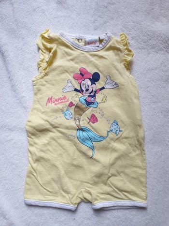 Barboteuse minnie sirène