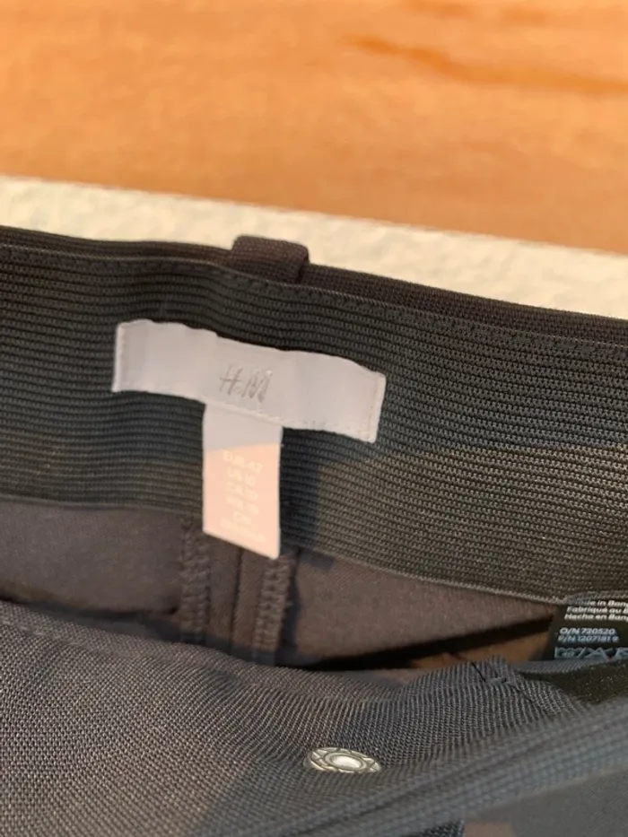 Pantalon droit h&m noir - photo numéro 6
