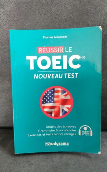 Livre manuel réussir le test TOEIC nouvel version