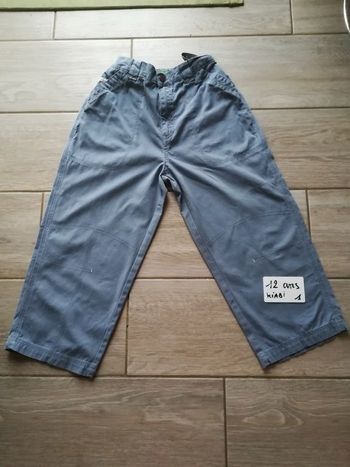 Pantacourt Kiabi garçon 12 ans