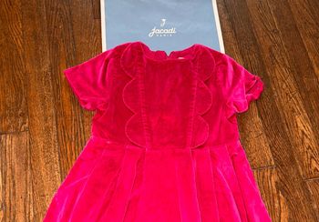 Robe en velour Jacadi 4 ans