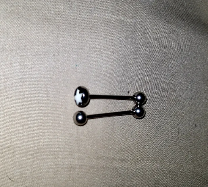 Lot de 2 piercing pour la langue - photo numéro 3