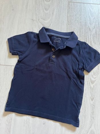 Polo manches courtes 92cm