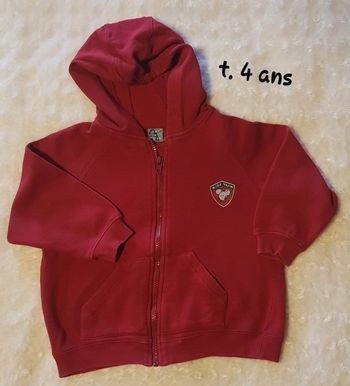 Veste/gilet garçon 4 ans rouge Bordeaux Instagram