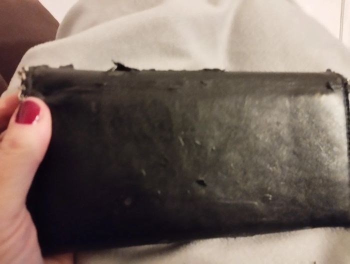 Pochette noire cloutée - photo numéro 4