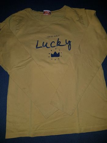 Tshirt manche longue tape à loeil