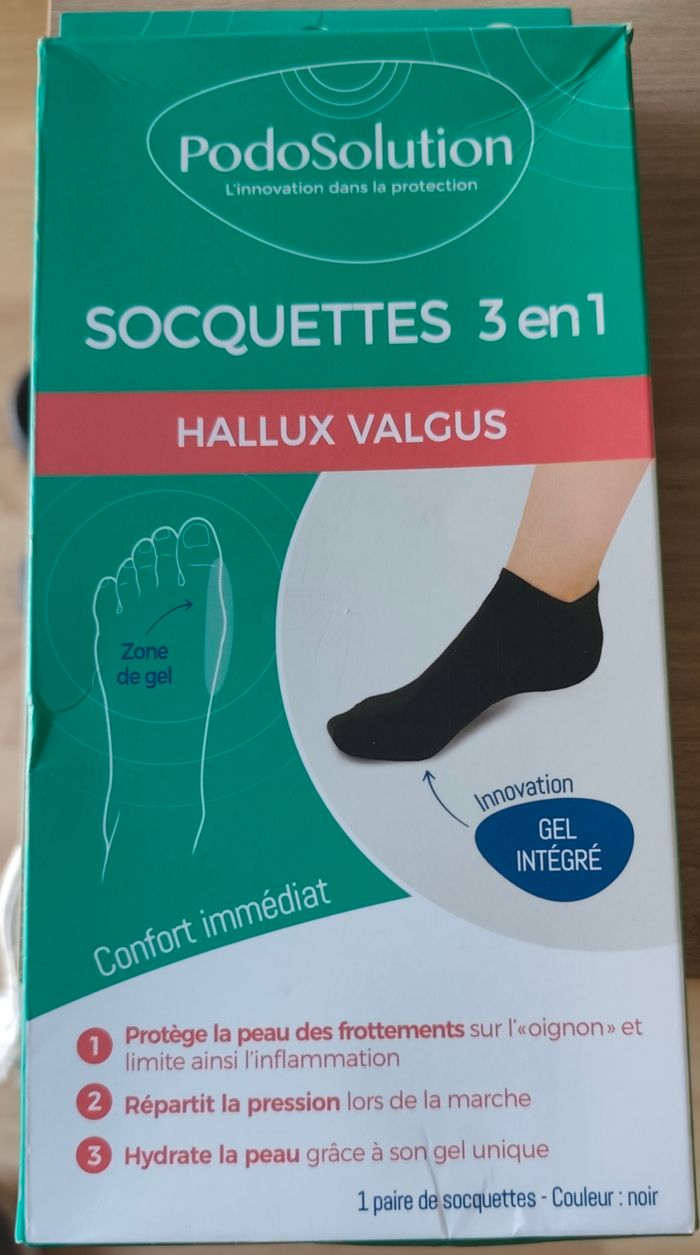 Socquettes 3 en 1 Podosolution neuve