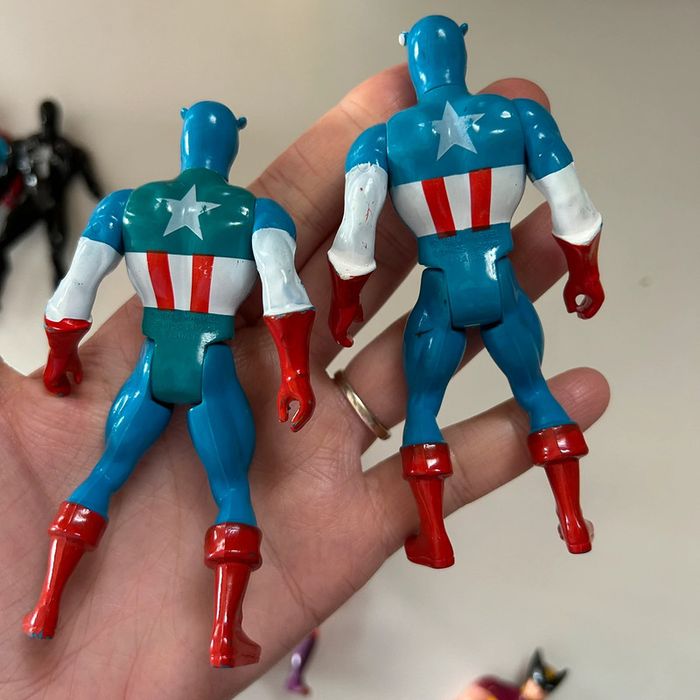 Lot 7 figurines les super héros marvel guerres secrètes - photo numéro 13
