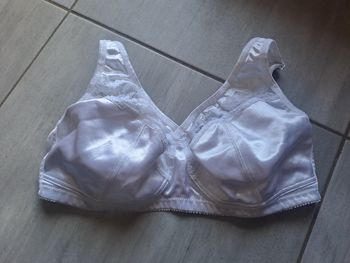 Soutien-gorge blanc brillant Taille 1XL 