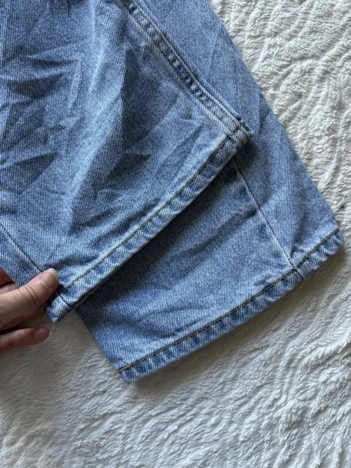 Jean Levi’s 505 Straight Fit droit Homme unisexe bleu clair taille haute 2000s Rare US W38 L32 XL48 - photo numéro 6