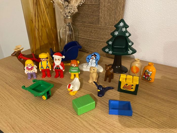 Lot de Noël Playmobil 1.2.3