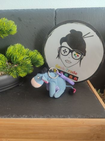 Peluche Porte Clé Key Ring Eeyore Bourriquet Âne Disney Winnie The Pooh L'ourson