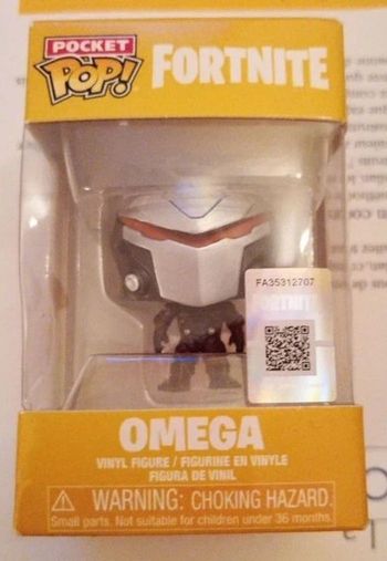 Figurine Omega Fortnite pocket.