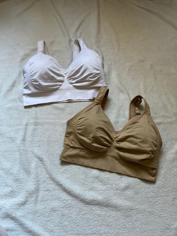 Lot 2 brassières Taille 36 Neuf